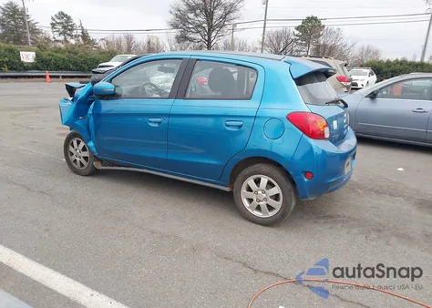 2015 Mitsubishi Mirage Es из США, поврежденный, VIN ML32A4HJ2FH052317